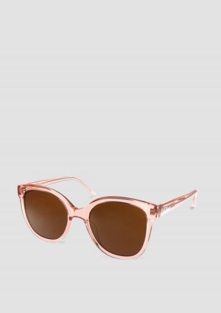 s.Oliver Sonnenbrille mit klassischem Rahmen - perlmuttrosa