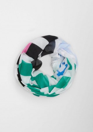 s.Oliver Loop-Schal aus Modal - ecru