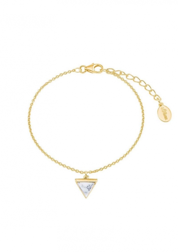 s.Oliver Armkette mit Stein - gold