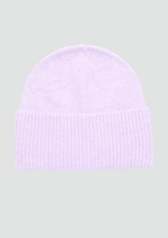 s.Oliver Beanie aus Rippstrick - lavendel