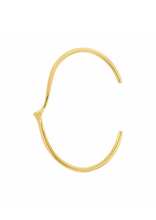 s.Oliver Geschwungenes Edelstahl-Armband - gold