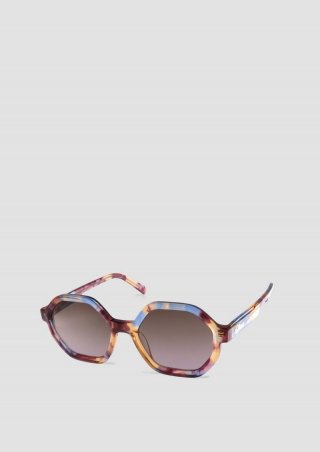 s.Oliver Sonnenbrille mit eckigem Rahmen - lavendel