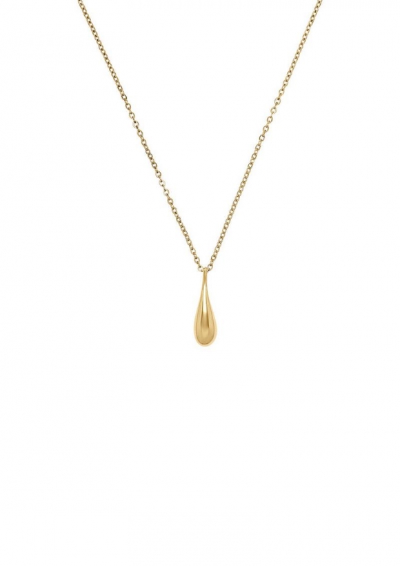 s.Oliver Edelstahlkette mit Anhänger - gold