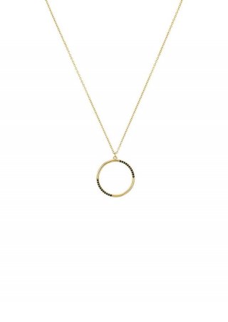 s.Oliver Hochwertige Ankerkette mit Zirkonia - gold