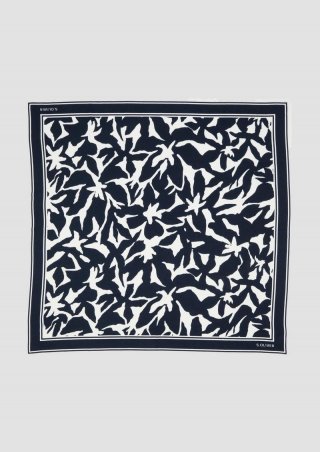 s.Oliver Tuch mit All-over-Print - navy