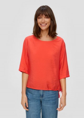 s.Oliver Blusenshirt im O-Shape - koralle