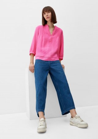 s.Oliver Bluse aus Viskosemix - pink