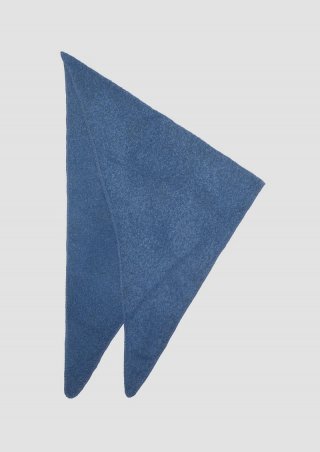s.Oliver Schal aus Baumwollmix - blau