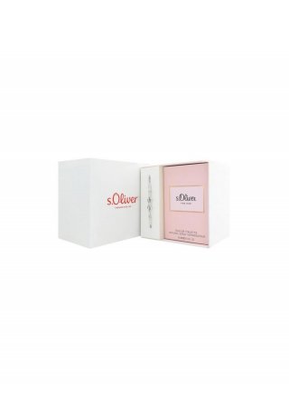 s.Oliver Set für Damen mit Armband und Duft - silber