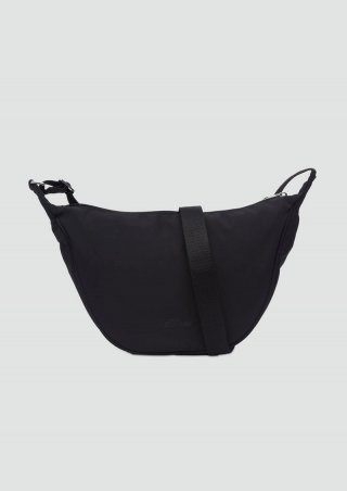 s.Oliver Halbmondtasche aus Twill - schwarz