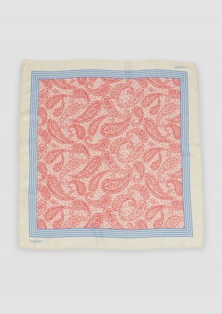 s.Oliver Nickituch mit Paisley-Artwork - himbeere