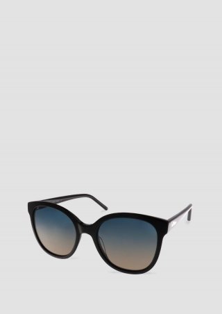 s.Oliver Sonnenbrille mit klassischem Rahmen - schwarz