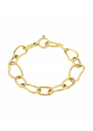 s.Oliver Vergoldetes Edelstahl-Armband - gold
