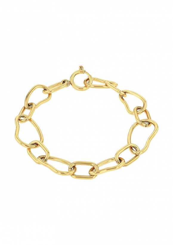 s.Oliver Vergoldetes Edelstahl-Armband - gold