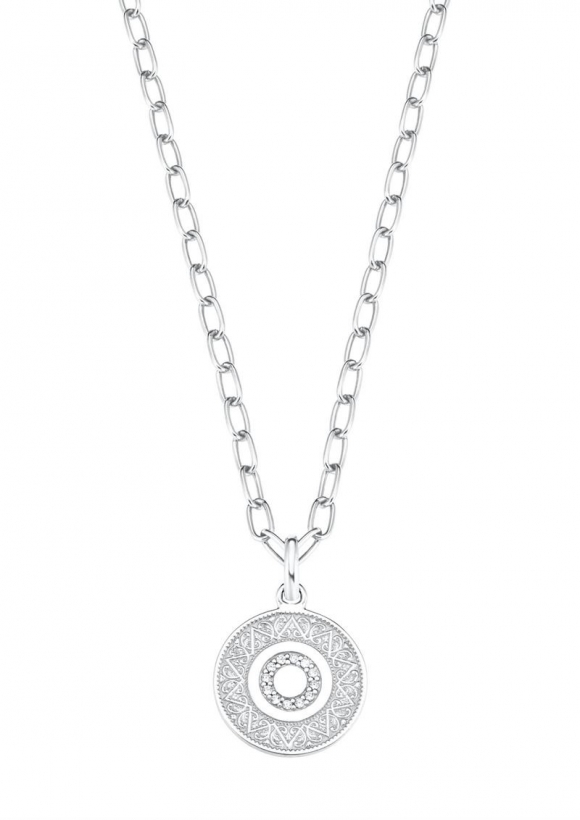 s.Oliver Halsschmuck rhodiniert Silber 925 - silber