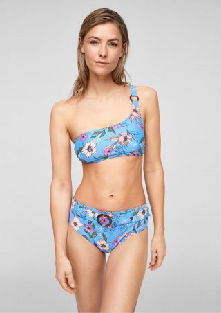 s.Oliver One-Shoulder-Bikinitop - royalblau