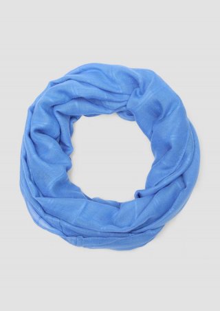 s.Oliver Einfarbiger Loop-Schal - royalblau