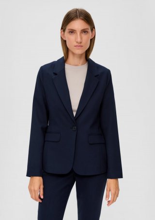 s.Oliver Blazer aus Viskosemix - navy