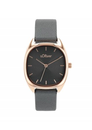 s.Oliver Moderne Armbanduhr - roségold