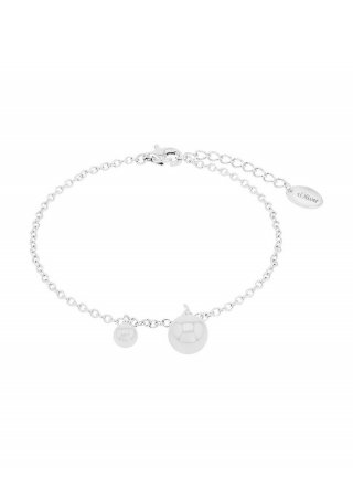 s.Oliver Silber-Armkette mit Zirkonia-Anhängern - silber