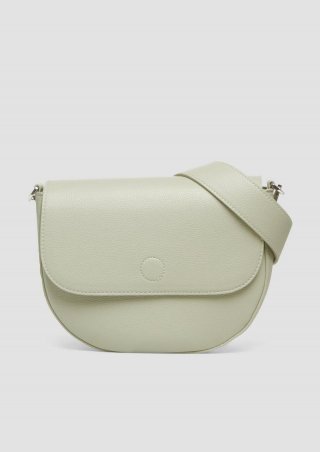 s.Oliver Crossbody-Bag mit Logo auf dem längenverstellbarem Gurt - salbeigrün
