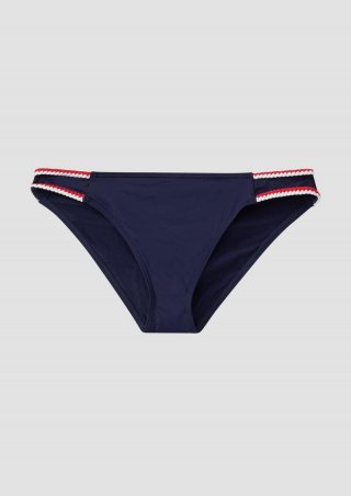 s.Oliver Bikinihose mit Zierborte Mix & Match - navy