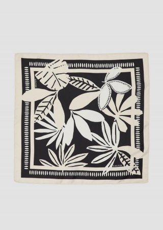 s.Oliver Bandana mit Artwork - schwarz