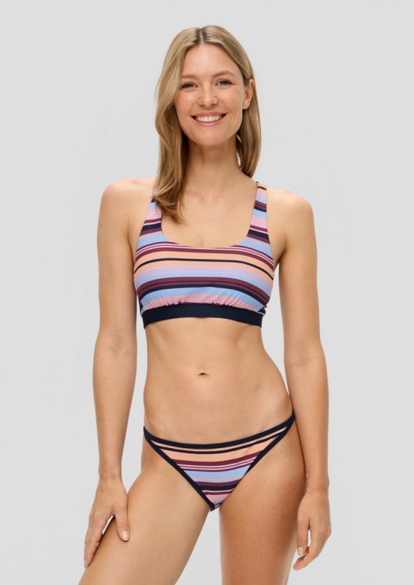 s.Oliver Bustier-Bikini-Top - navy
