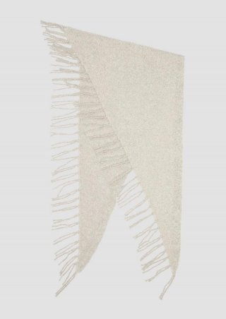 s.Oliver Bouclé-Tuch mit Fransen - beige