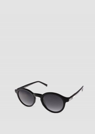 s.Oliver Sonnenbrille mit rundem Rahmen - schwarz