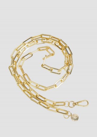 s.Oliver Kettengürtel aus Metall - gold