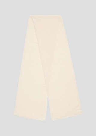 s.Oliver Tuch mit Plisseefalten - beige