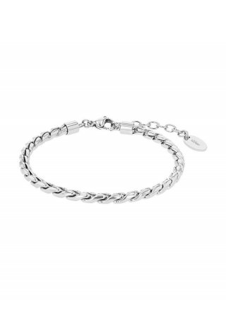 s.Oliver Armband aus Edelstahl - silber