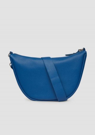 s.Oliver Halfmoon Bag aus Lederimitat - royalblau