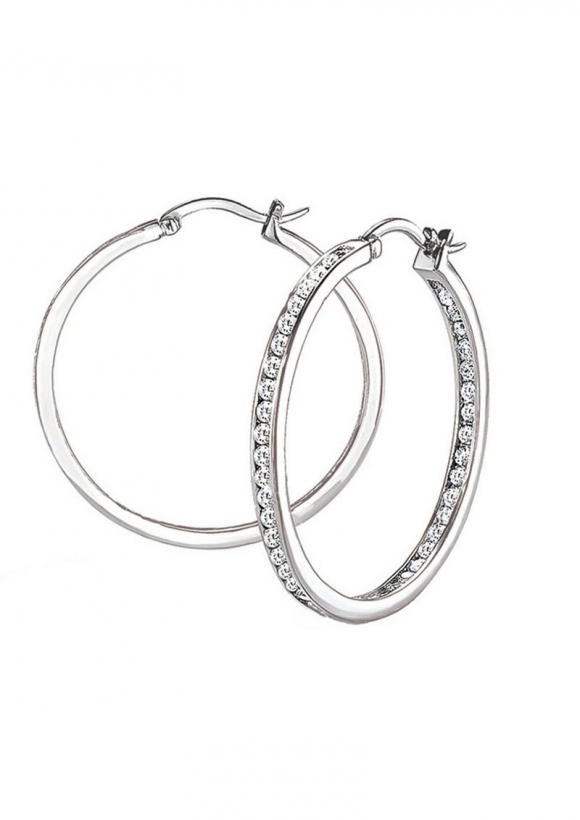 s.Oliver Silber-Ohrschmuck mit Zirkonia - silber