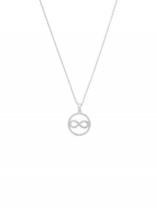 s.Oliver Infinity-Halsschmuck aus Silber 925 - silber