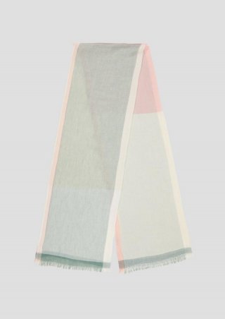 s.Oliver Schal aus Viskose-Leinen-Mix - beige