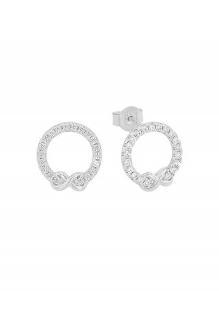 s.Oliver Ohrringe im Infinity-Design - silber