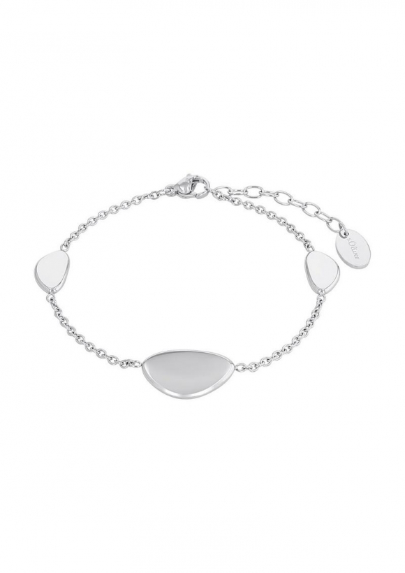 s.Oliver Armband aus Edelstahl - silber