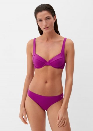 s.Oliver Bikini-Set im Retro-Stil - lavendel