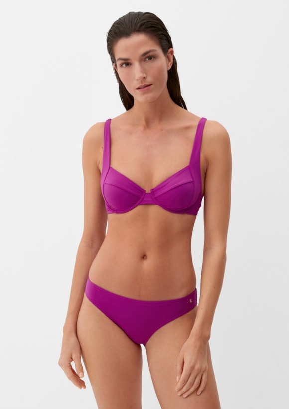 s.Oliver Bikini-Set im Retro-Stil - lavendel