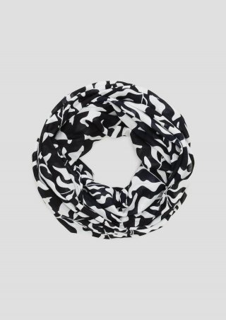 s.Oliver Loop-Schal aus Viskose - navy