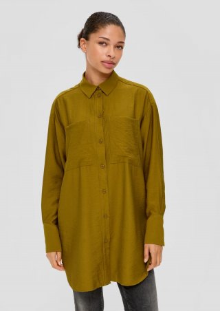 s.Oliver Longbluse aus Viskosemix - guacamole