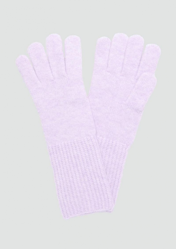 s.Oliver Handschuhe in Woll-Optik - lavendel
