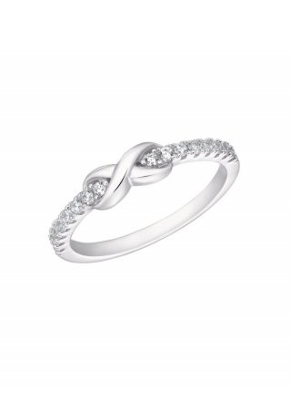 s.Oliver Ring mit Infinity-Motiv - silber