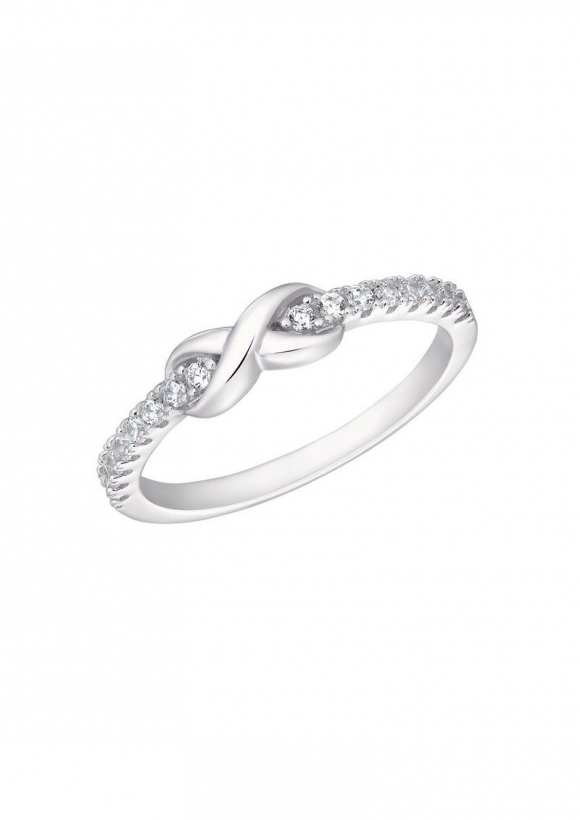 s.Oliver Ring mit Infinity-Motiv - silber