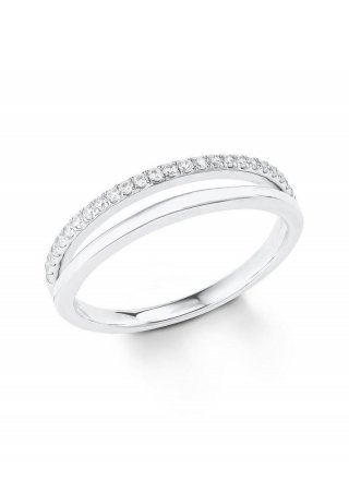 s.Oliver Silbering mit Zirkonia - silber
