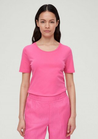 s.Oliver T-Shirt im Slim Fit - pink