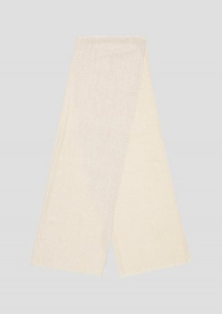 s.Oliver Leichter Schal mit Glitzergarn - beige