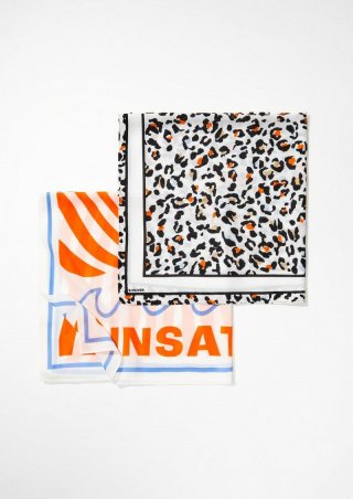 s.Oliver Tuch aus Modal mit All-over-Print - ecru
